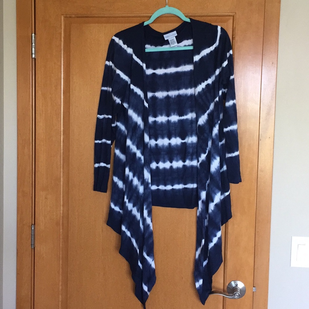 Soft Surroundings tie dye cardigan
